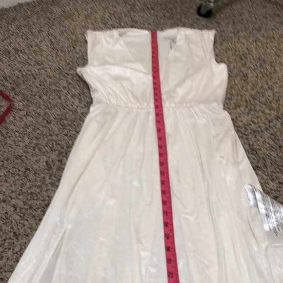 NWT Dress The Population Krista Maxi Dress Size Small Ivory Shimmer Gown - Picture 10 of 12
